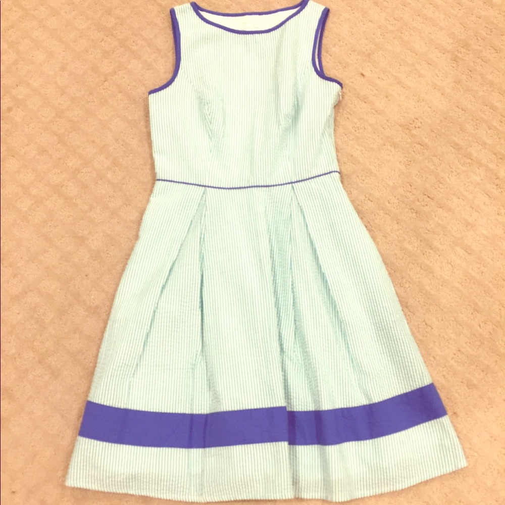 Jessica Simpson seersucker dress